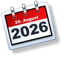 29. August 2026